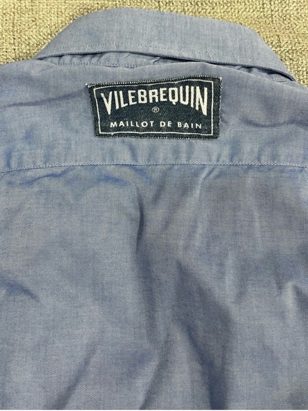 Vilebrequin Light Blue Casual Button-Down Shirt
